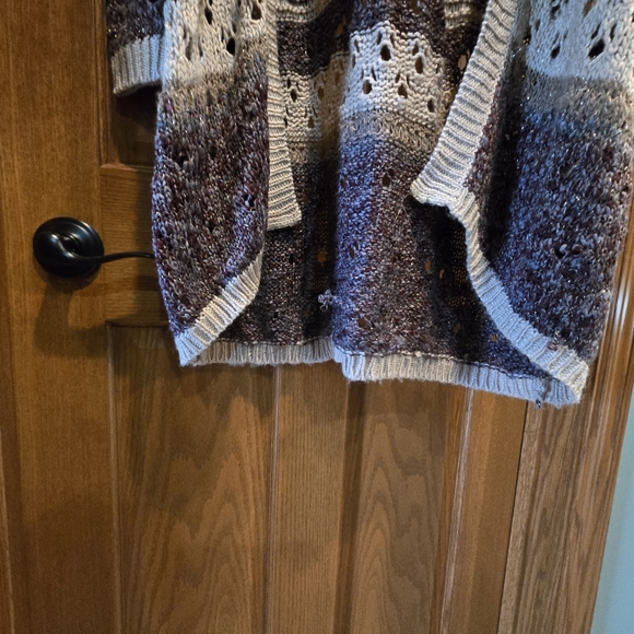 Maurices Brown and Cream Knit Sweater - Picture 6 of 13